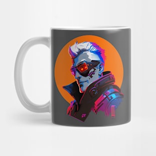 Synthwave Soldier 76 Mug